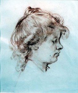 Retrato de Ida Nettleship, esposa de Augustus John de William Orpen