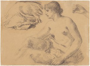Estudio de desnudo de William P. Babcock