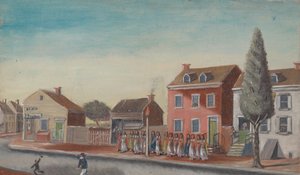 Fiesta del té, 1870s de William P. Chappel