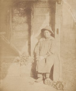 Niño pelando nabo,c. 1854 (foto) de William P Sherlock