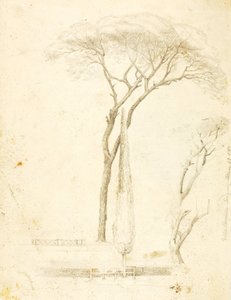 (Estudios--Villa Borghese, 2 figuras, etc.) de William Page