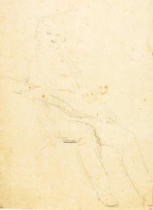 Figura masculina sentada de William Page