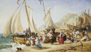 Un viaje de un día, Ramsgate, 1854 de William Parrott