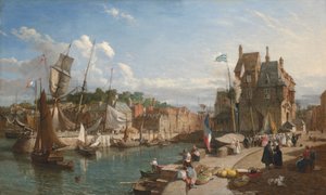 Honfleur, Normandía de William Parrott