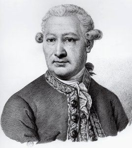 Retrato de Giovanni Alessandro Brambilla (1728-1800), Barón de Carpiano, anatomista, patólogo y médico italiano, grabado de Nicolas Toussaint Charlet