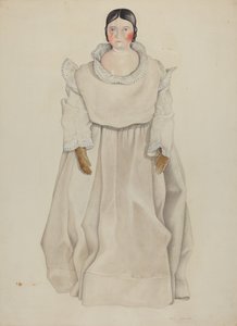 Muñeca de Cabeza de Porcelana de William Paul Childers