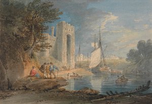 Vista de Caernarvon, Gales