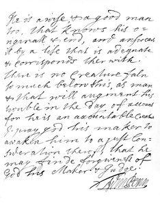 Una carta de William Penn de Pensilvania, finales del siglo XVII-principios del XVIII, 1840