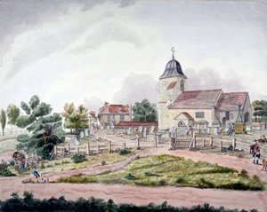 Iglesia de St Pancras Old, Londres de William Pennington