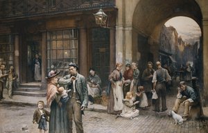 Sábado por la noche, 1898 de William Permeanus Cornish