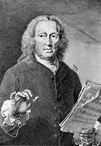 Richard Leveridge, c.1760 de William Pether