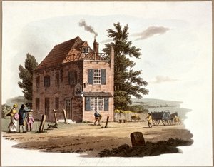 Brompton Road, Kensington, Londres, c. 1810