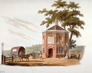 Tyburn turnpike, Londres, 1812 de William Pickett