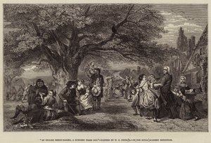 Una fiesta inglesa, hace cien años de William Powell Frith