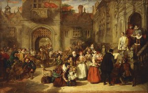 Llegada a la mayoría de edad en tiempos antiguos, 1849 de William Powell Frith