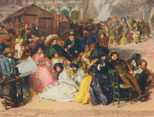 Las arenas de Ramsgate, 1854, 1948 de William Powell Frith