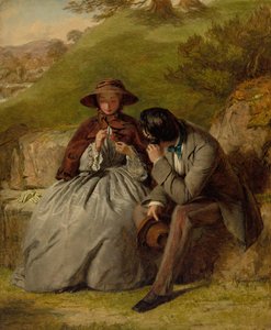 Los amantes de William Powell Frith
