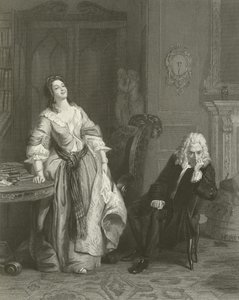 El poeta rechazado de William Powell Frith