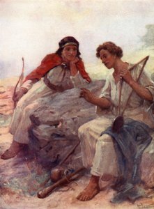 David y Jonathan de William Pratt