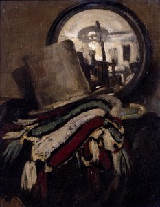 El sombrero de James Pryde, c.1893-98 (óleo sobre tabla)