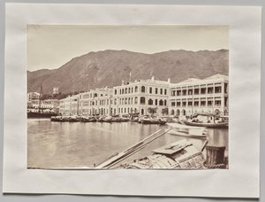 Sin título (Vista del Praya, mirando al este, Hong Kong) de William Pryor Floyd