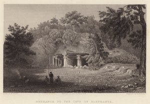 Entrada a la Cueva de Elefanta