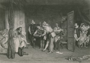Christopher Sly, La fierecilla domada, c.1880 de William Quiller Orchardson