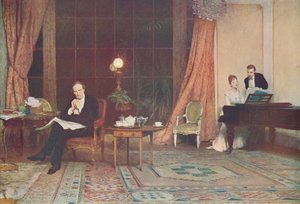 La voz de su madre, c. 1888, c. 1900 de William Quiller Orchardson