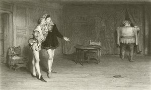 Príncipe Enrique Poins y Falstaff