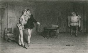 Príncipe Enrique, Points y Falstaff, Enrique IV, Primera Parte de William Quiller Orchardson