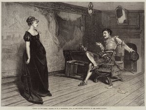 La doma de la bravía de William Quiller Orchardson
