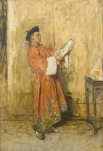 El Conocedor - Boceto de la Tarde de William Quiller Orchardson