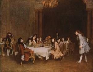 El incidente de Voltaire, 1883-1907, c. 1930 de William Quiller Orchardson