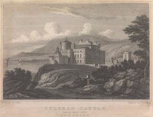 Castillo de Culzean, vista sureste, Ayrshire; página 84 (Volumen Uno)