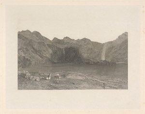 Lago Keswick, Cumberland de William Radclyffe