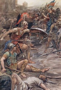 Epaminondas defendiendo a Pelópidas de William Rainey