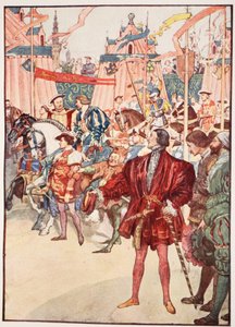 El Campo del Paño de Oro, junio de 1520, ilustración de 