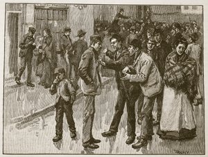 La Huelga de Preston, ilustración de 