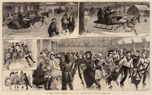 Un carnaval de patinaje en Halifax, Nueva Escocia