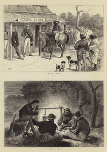 Vida en el campo en Queensland de William Ralston