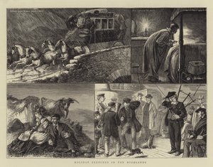 Bocetos de vacaciones en las Tierras Altas de William Ralston