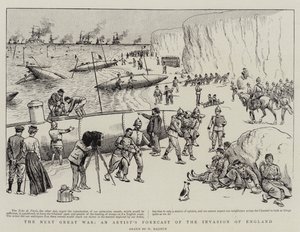 La próxima gran guerra, una predicción del artista sobre la invasión de Inglaterra