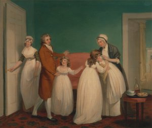 Nacimiento del heredero de William Redmore Bigg