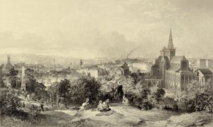 Glasgow desde la Necrópolis