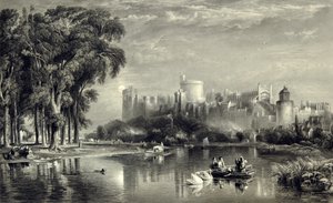 Castillo de Windsor desde el noroeste de William Richardson