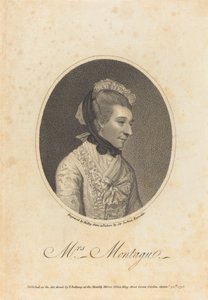 Elizabeth Montague de William Ridley after Sir Joshua Reynolds