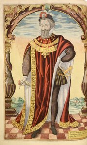 Enrique IV de Francia, de Honor Militar y Civil, William Segar, pub. Robert Barker, Londres, 1602 de William Rogers