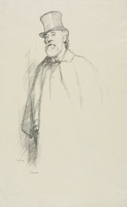 Alphonse Legros, 1897 de William Rothenstein