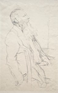 Auguste Rodin, 1897 de William Rothenstein