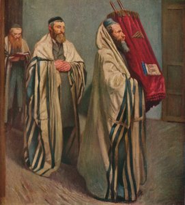 Llevando la Ley de William Rothenstein